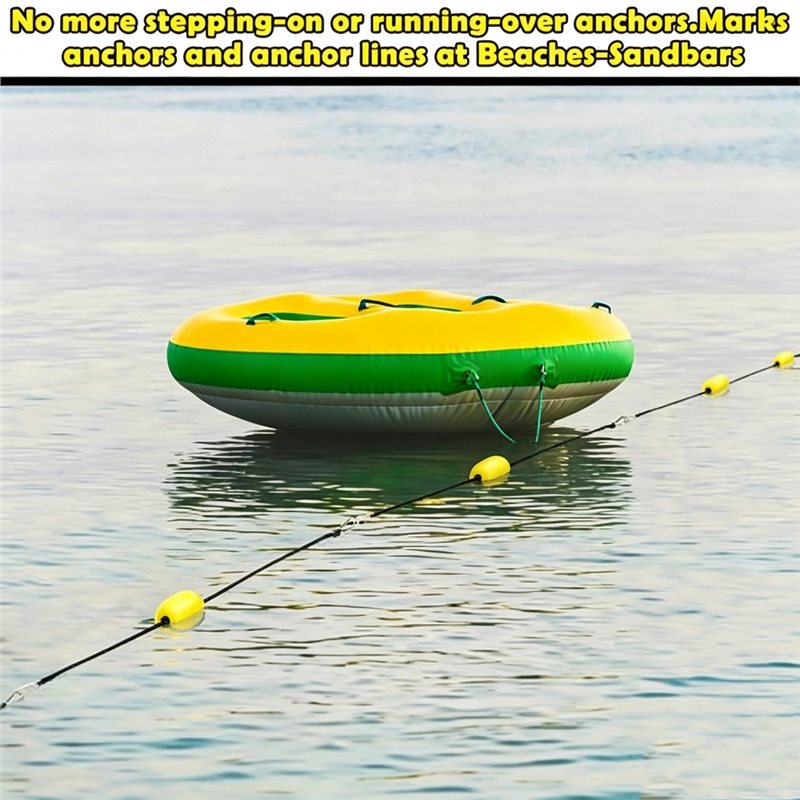 Fishing Boat Anchor - RTENTE-Anchor Buoy Float, 4 piezas, marcador