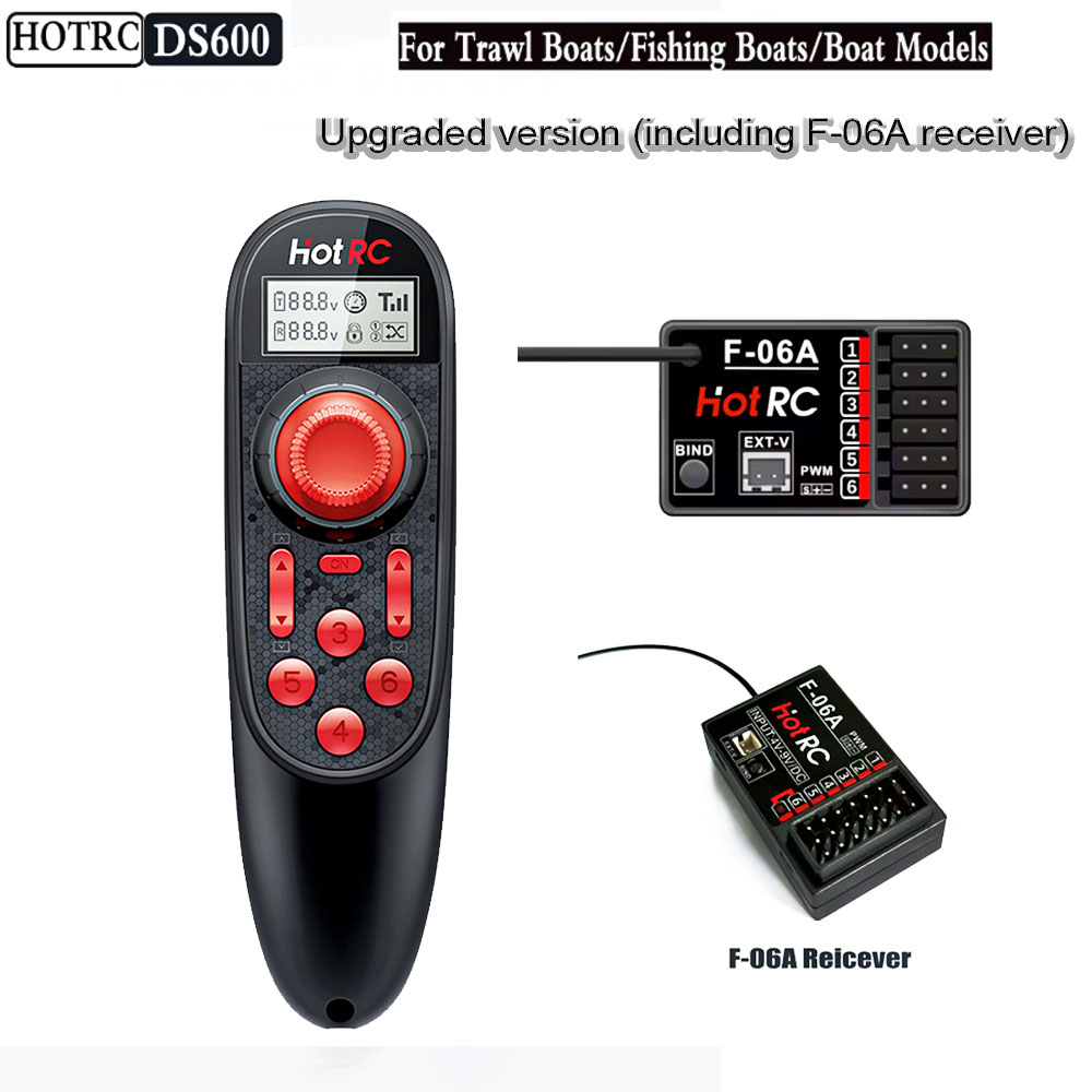 Fishing Boat Trailer - Sistema de Control Remoto Inalámbrico HOTRC